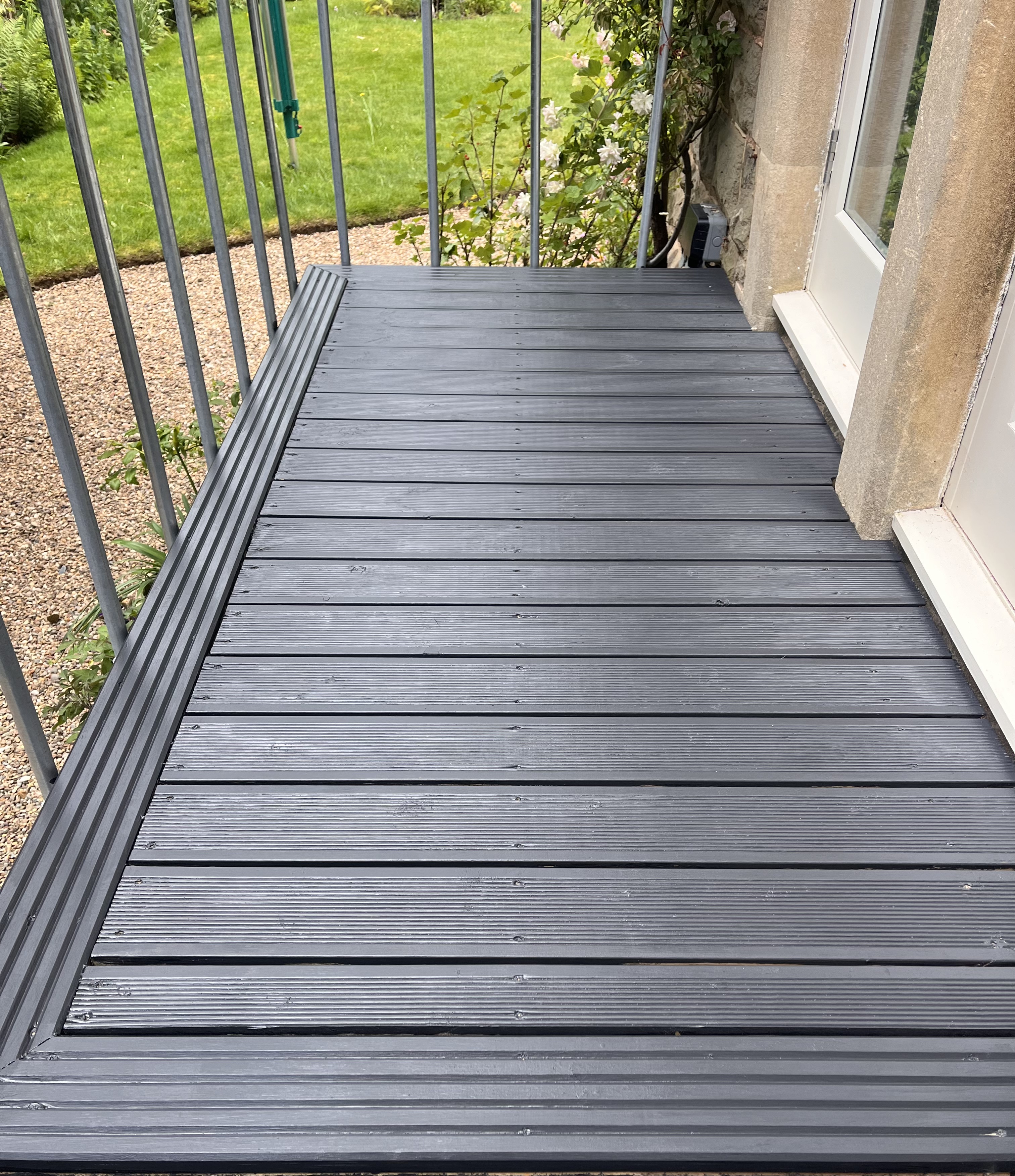 Re-staining Deck